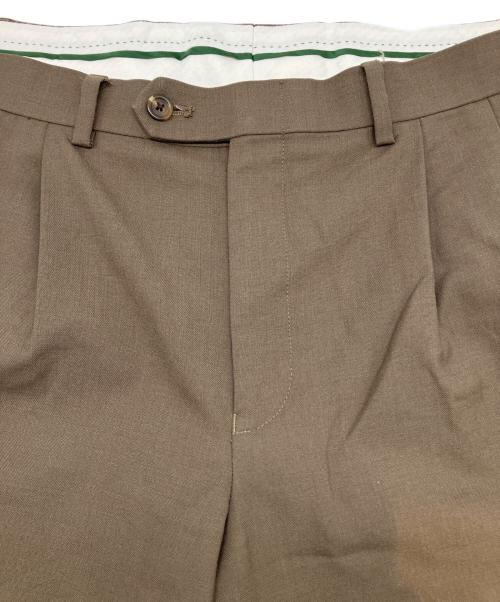 LAUREN RALPH LAUREN（ローレンラルフローレン）LAUREN RALPH LAUREN (ローレンラルフローレン) 80sタックパンツ 緑タグ 古着 オリーブ サイズ:W36×L30の古着・服飾アイテム