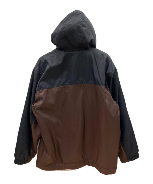 NIKE（ナイキ）NIKE (ナイキ) 90sナイロンフーデッドコート　古着 ブラック サイズ:Ｍの古着・服飾アイテム