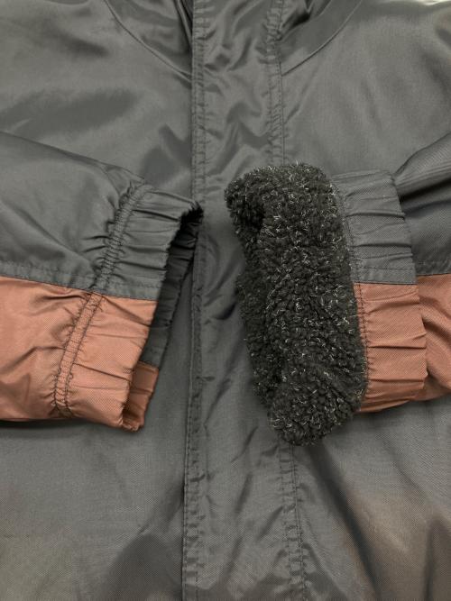 NIKE（ナイキ）NIKE (ナイキ) 90sナイロンフーデッドコート　古着 ブラック サイズ:Ｍの古着・服飾アイテム