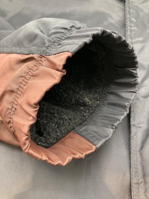 NIKE（ナイキ）NIKE (ナイキ) 90sナイロンフーデッドコート　古着 ブラック サイズ:Ｍの古着・服飾アイテム