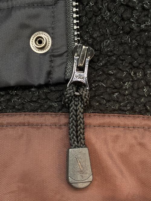 NIKE（ナイキ）NIKE (ナイキ) 90sナイロンフーデッドコート　古着 ブラック サイズ:Ｍの古着・服飾アイテム