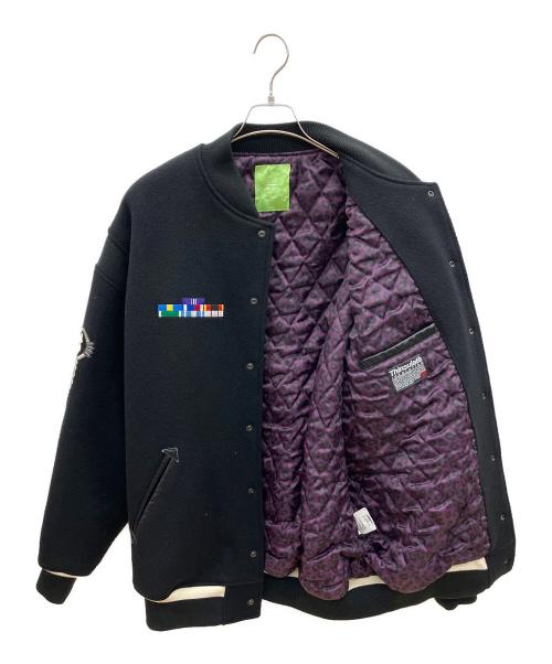 SWAGGER（スワッガー）SWAGGER (スワッガー) スタジャン ブラック サイズ:Lの古着・服飾アイテム