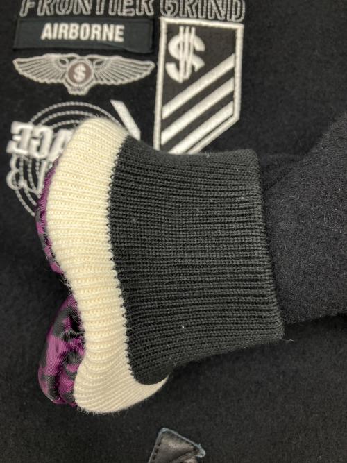 SWAGGER（スワッガー）SWAGGER (スワッガー) スタジャン ブラック サイズ:Lの古着・服飾アイテム