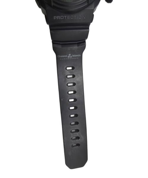 CASIO（カシオ）CASIO (カシオ) CHANNEL ISLANDS (チャネルアイランズ) デジタルウォッチ ブラックの古着・服飾アイテム