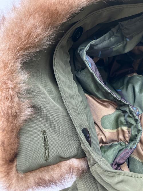 COACH（コーチ）COACH (コーチ) ファーダウンジャケット グリーン サイズ:Sの古着・服飾アイテム