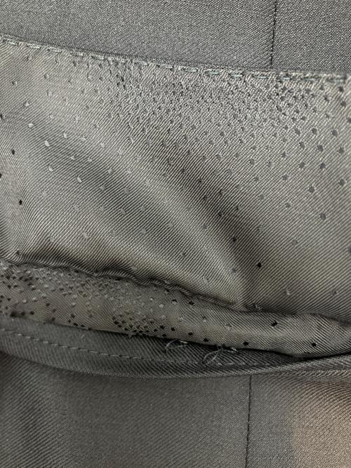 GIANNI VERSACE（ジャンニ・ヴェルサーチ）GIANNI VERSACE (ジャンニ・ヴェルサーチ) セットアップスーツ ブラック サイズ:52Rの古着・服飾アイテム