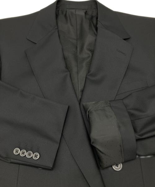 GIANNI VERSACE（ジャンニ・ヴェルサーチ）GIANNI VERSACE (ジャンニ・ヴェルサーチ) セットアップスーツ ブラック サイズ:52Rの古着・服飾アイテム