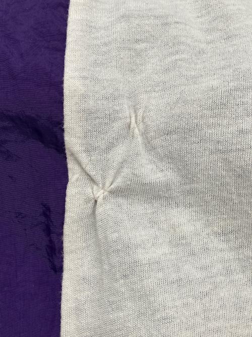 LAND'S END（ランズエンド）LAND'S END (ランズエンド) 90sナイロンジャケット　古着 ネイビー×グリーン×パープル サイズ:Ｍの古着・服飾アイテム