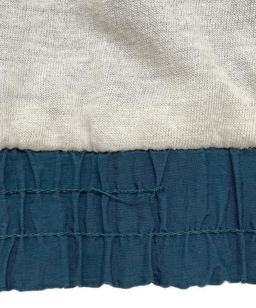 LAND'S END（ランズエンド）LAND'S END (ランズエンド) 90sナイロンジャケット　古着 ネイビー×グリーン×パープル サイズ:Ｍの古着・服飾アイテム