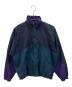 LAND'S END（ランズエンド）の古着「90sナイロンジャケット　古着」｜ネイビー×グリーン×パープル