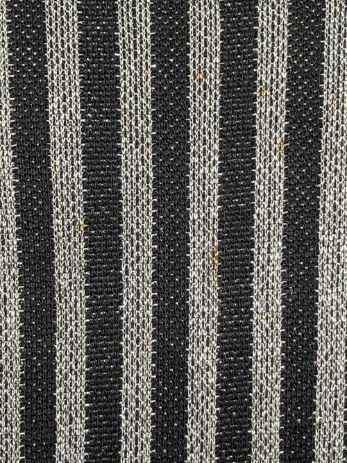 Christian Dior（クリスチャン ディオール）Christian Dior (クリスチャン ディオール) 90sニットワンピース　PRET-A-PORTER　古着 ブラック×シルバーカラー サイズ:11の古着・服飾アイテム