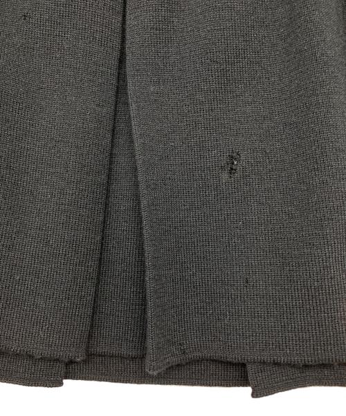 Christian Dior（クリスチャン ディオール）Christian Dior (クリスチャン ディオール) 90sニットワンピース　PRET-A-PORTER　古着 ブラック×シルバーカラー サイズ:11の古着・服飾アイテム