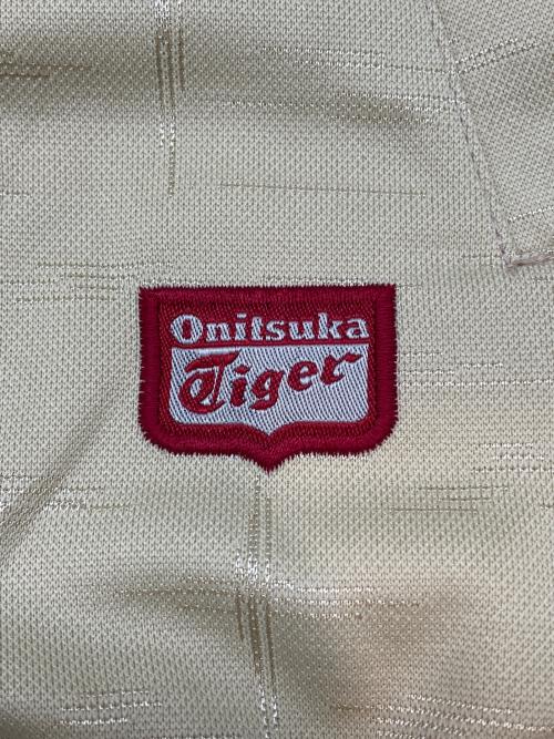 Onitsuka Tiger（オニツカタイガー）Onitsuka Tiger (オニツカタイガー) トラックジャケット カーキ×ブラウン サイズ:Lの古着・服飾アイテム