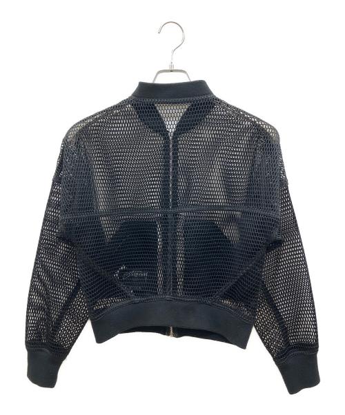 stussy（ステューシー）stussy (ステューシー) メッシュブルゾン ブラック サイズ:Ｍの古着・服飾アイテム