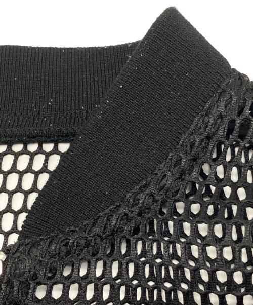 stussy（ステューシー）stussy (ステューシー) メッシュブルゾン ブラック サイズ:Ｍの古着・服飾アイテム