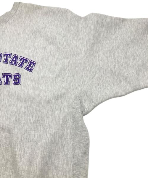 Champion REVERSE WEAVE（チャンピオン リバース ウィーブ）Champion REVERSE WEAVE (チャンピオン リバース ウィーブ) 00sカレッジスウェット　古着 ライトグレー サイズ:Ｍの古着・服飾アイテム