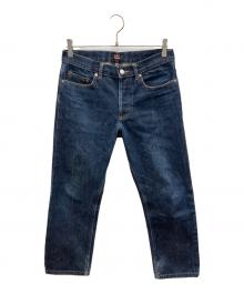 A.P.C.×SUPREME（アーペーセー×シュプリーム）の古着「デニムパンツ　	Fuck Em」｜インディゴ