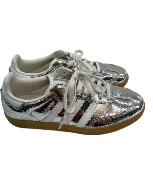 adidas（アディダス）adidas (アディダス) SAMBA OG シルバー サイズ:25cmの古着・服飾アイテム