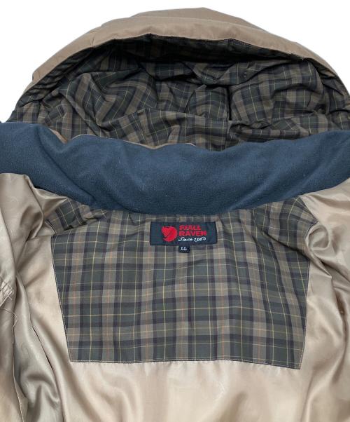 FJALLRAVEN（フェールラーベン）FJALLRAVEN (フェールラーベン) ダウンジャケット ブラウン サイズ:LLの古着・服飾アイテム