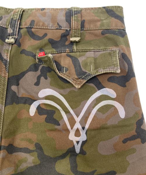 LEVI'S（リーバイス）LEVI'S (リーバイス) 00sカモフラカーゴパンツ　2008年9月製 カーキ×ブラック サイズ:W30の古着・服飾アイテム