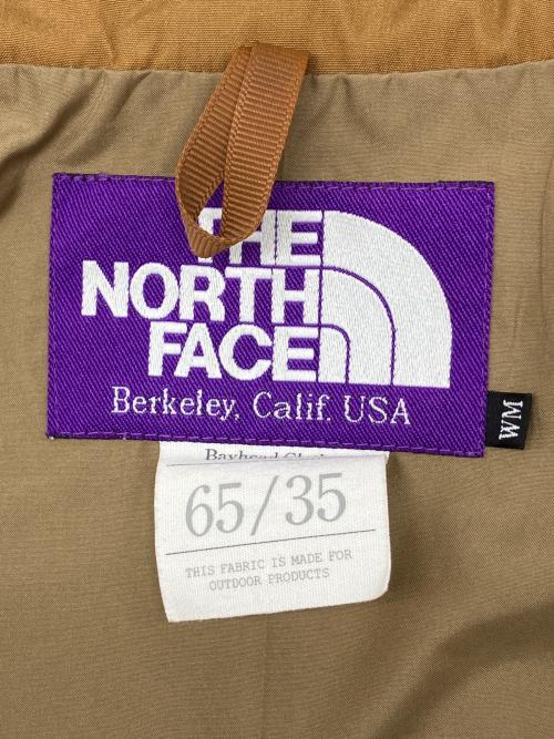 THE NORTHFACE PURPLELABEL（ザ・ノースフェイス パープルレーベル）THE NORTHFACE PURPLELABEL (ザ・ノースフェイス パープルレーベル) 65/35マウンテンパーカー キャメル サイズ: WＭの古着・服飾アイテム