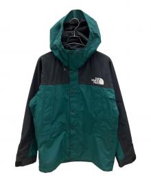 THE NORTH FACE（ザ ノース フェイス）の古着「マウンテンパーカー　マウンテンライトジャケット　GORE-TEX」｜グリーン×ブラック