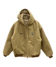 PERUSHU（ペルーシュ）の古着「ブルゾン　ホワイトソックスモデル」｜カーキ