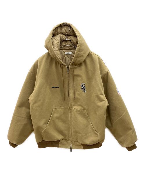 PERUSHU（ペルーシュ）PERUSHU (ペルーシュ) ブルゾン　ホワイトソックスモデル カーキ サイズ:Lの古着・服飾アイテム