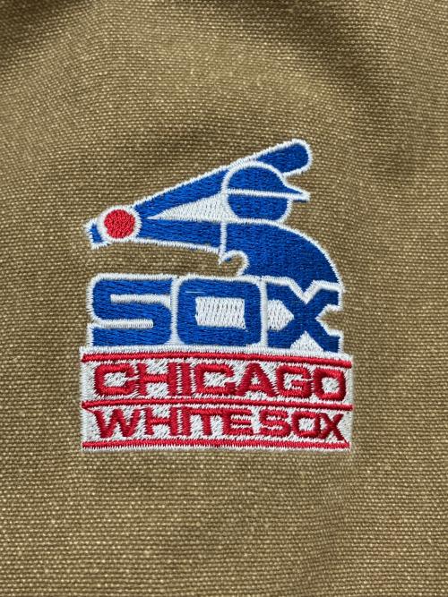 PERUSHU（ペルーシュ）PERUSHU (ペルーシュ) ブルゾン　ホワイトソックスモデル カーキ サイズ:Lの古着・服飾アイテム