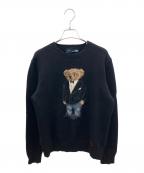 POLO RALPH LAURENポロ・ラルフローレン）の古着「厚手ニット」｜ブラック