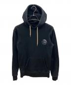 DIESELディーゼル）の古着「プルオーバーパーカー」｜ブラック