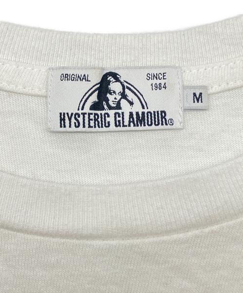Hysteric Glamour（ヒステリックグラマー）Hysteric Glamour (ヒステリックグラマー) 半袖カットソー ホワイト サイズ:Ｍの古着・服飾アイテム