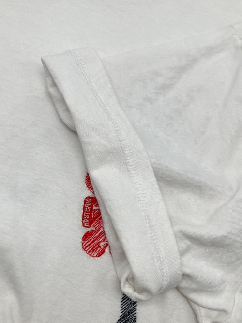 Hysteric Glamour（ヒステリックグラマー）Hysteric Glamour (ヒステリックグラマー) 半袖カットソー ホワイト サイズ:Ｍの古着・服飾アイテム