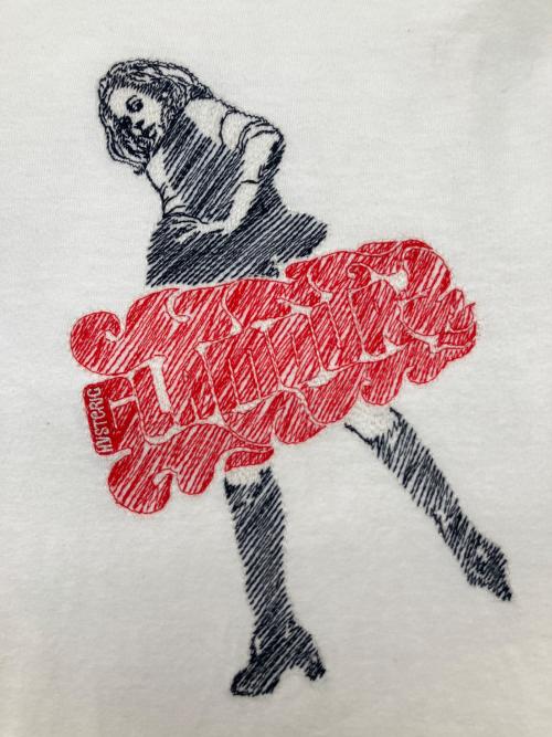 Hysteric Glamour（ヒステリックグラマー）Hysteric Glamour (ヒステリックグラマー) 半袖カットソー ホワイト サイズ:Ｍの古着・服飾アイテム
