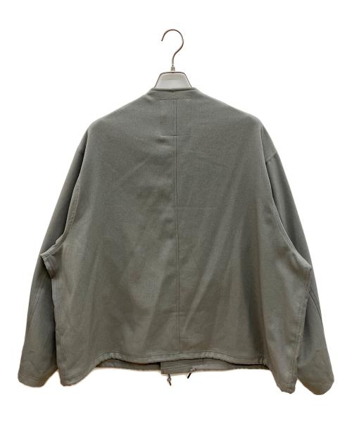 TIGHTBOOTH PRODUCTION（タイトブースプロダクション）TIGHTBOOTH PRODUCTION (タイトブースプロダクション) COLLARLESS FIELD JKT　20AW グレー サイズ:Lの古着・服飾アイテム