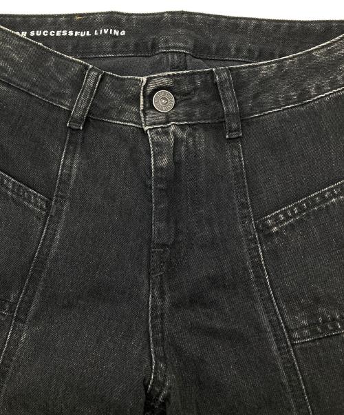 DIESEL（ディーゼル）DIESEL (ディーゼル) Bootcut And Flare Jeans　	24SS ブラック サイズ:W27×L28の古着・服飾アイテム