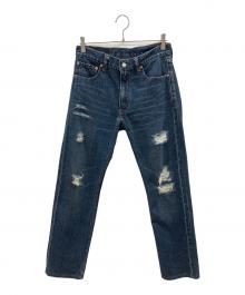 LEVI'S（リーバイス）の古着「00s 532ダメージデニムパンツ　2002年7月製」｜インディゴ