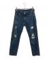 LEVI'S（リーバイス）の古着「00s 532ダメージデニムパンツ　2002年7月製」｜インディゴ