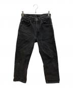LEVI'Sリーバイス）の古着「90s 505デニムパンツ 1997年12月製 釦裏511 古着 タバコ臭有」｜ブラック