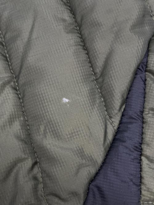 DIESEL（ディーゼル）DIESEL (ディーゼル) 中綿ジャケット カーキ×ブラック サイズ:14の古着・服飾アイテム