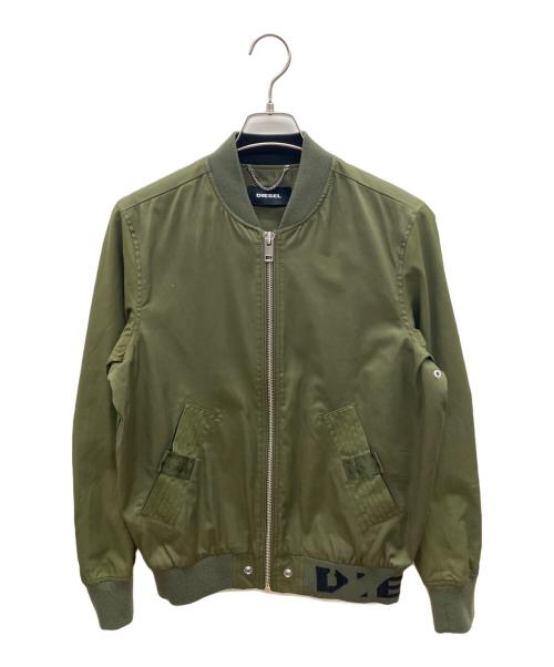 DIESEL（ディーゼル）DIESEL (ディーゼル) ブルゾン カーキ サイズ:Sの古着・服飾アイテム