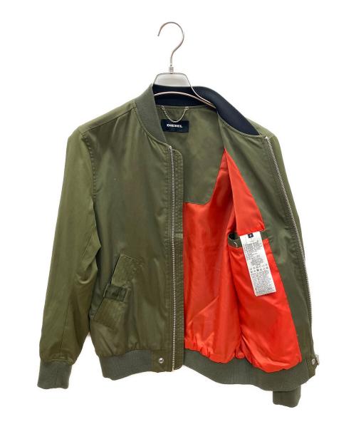 DIESEL（ディーゼル）DIESEL (ディーゼル) ブルゾン カーキ サイズ:Sの古着・服飾アイテム