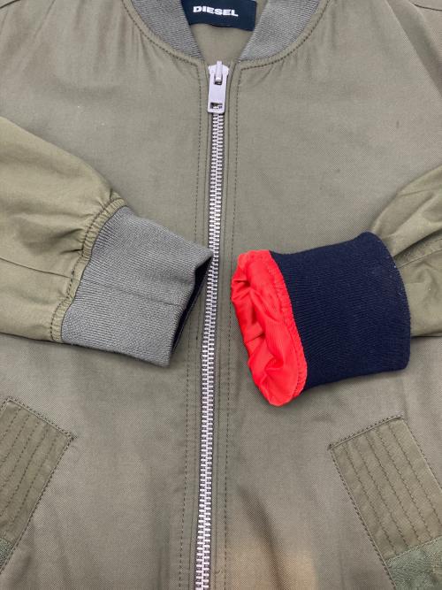 DIESEL（ディーゼル）DIESEL (ディーゼル) ブルゾン カーキ サイズ:Sの古着・服飾アイテム