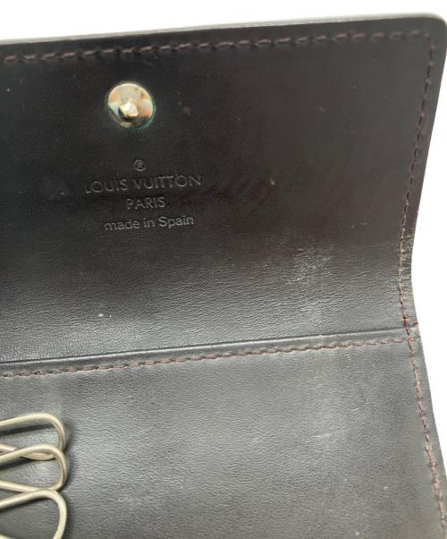 LOUIS VUITTON（ルイ ヴィトン）LOUIS VUITTON (ルイ ヴィトン) モノグラム・グラセ キーケース ミュルティクレ6 ブラックの古着・服飾アイテム