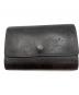 LOUIS VUITTON（ルイ ヴィトン）の古着「モノグラム・グラセ キーケース ミュルティクレ6」｜ブラック