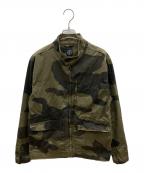 VOLCOMボルコム）の古着「ミリタリージャケット　古着」｜カーキ