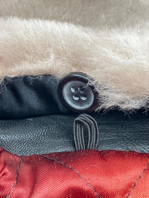 D'HOMME A HOMME（ドムアオム）D'HOMME A HOMME (ドムアオム) レザージャケット ブラック サイズ:Lの古着・服飾アイテム