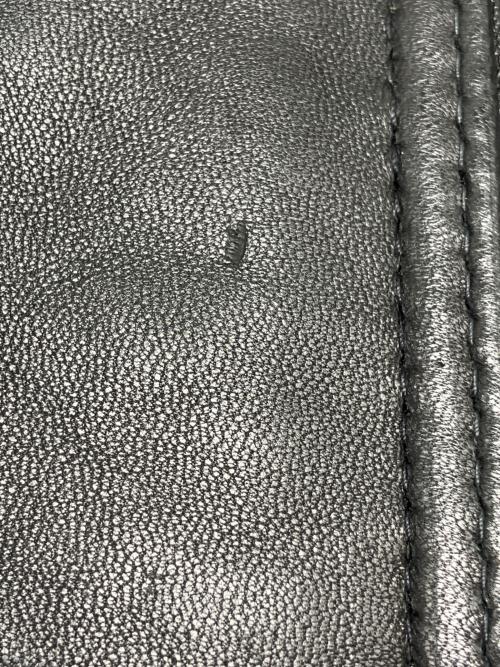 D'HOMME A HOMME（ドムアオム）D'HOMME A HOMME (ドムアオム) レザージャケット ブラック サイズ:Lの古着・服飾アイテム