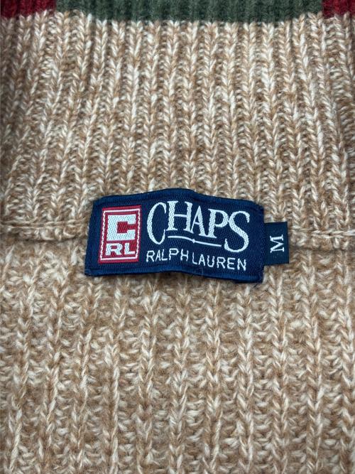 CHAPS RALPH LAUREN（チャップス ラルフローレン）CHAPS RALPH LAUREN (チャップス ラルフローレン) 厚手ニット ブラウン サイズ:Ｍの古着・服飾アイテム