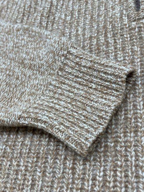 CHAPS RALPH LAUREN（チャップス ラルフローレン）CHAPS RALPH LAUREN (チャップス ラルフローレン) 厚手ニット ブラウン サイズ:Ｍの古着・服飾アイテム